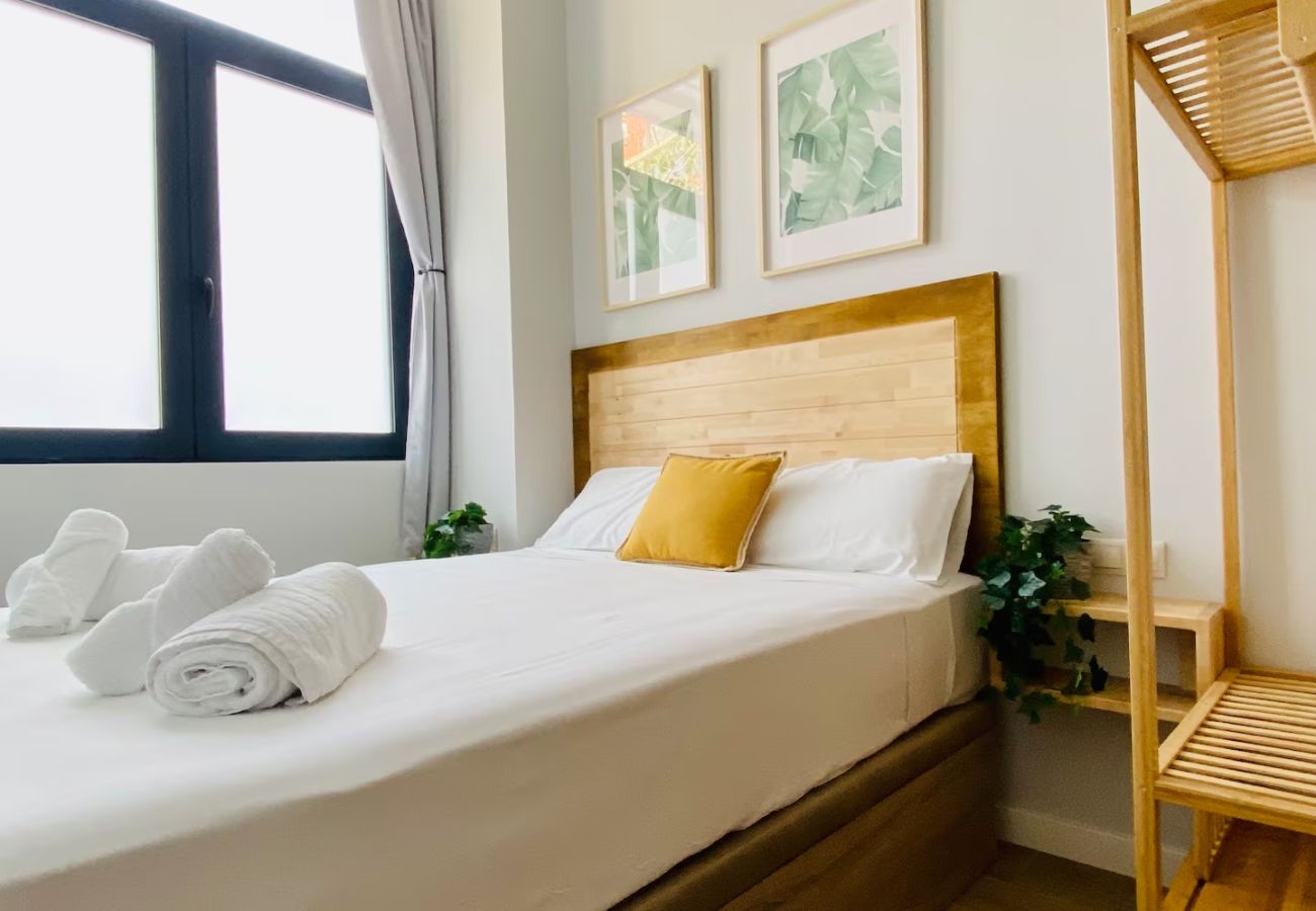 Appartement in Valencia - Beach Apartment | 1 Hab | 2 Personas | AC & WIFI
